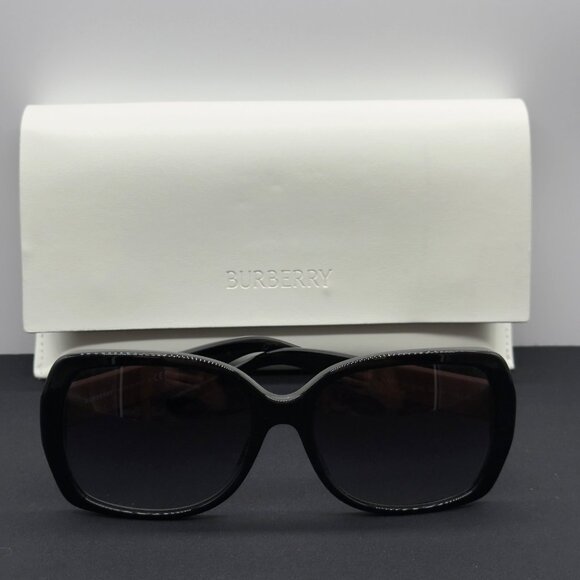 Burberry Womens Sunglasses BE4160 Square Grey Gradient Lens NOTE - Picture 1 of 10